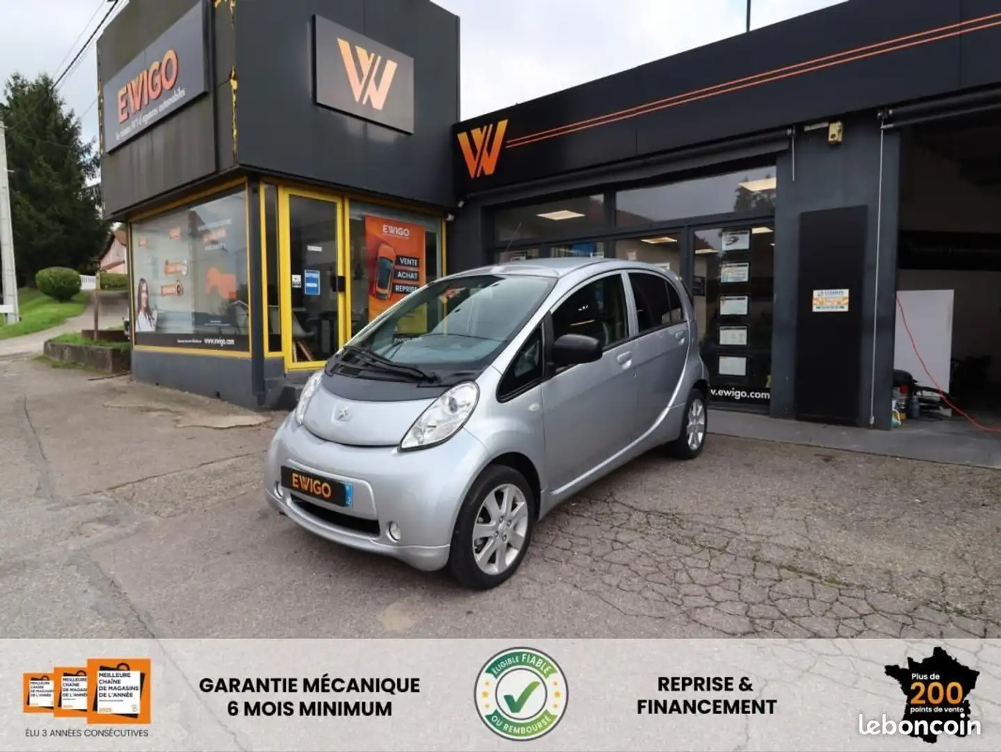 Peugeot iOn ELECTRIC 67 CH 48PPM 14.5KWH ACTIVE BVA Gris - 1
