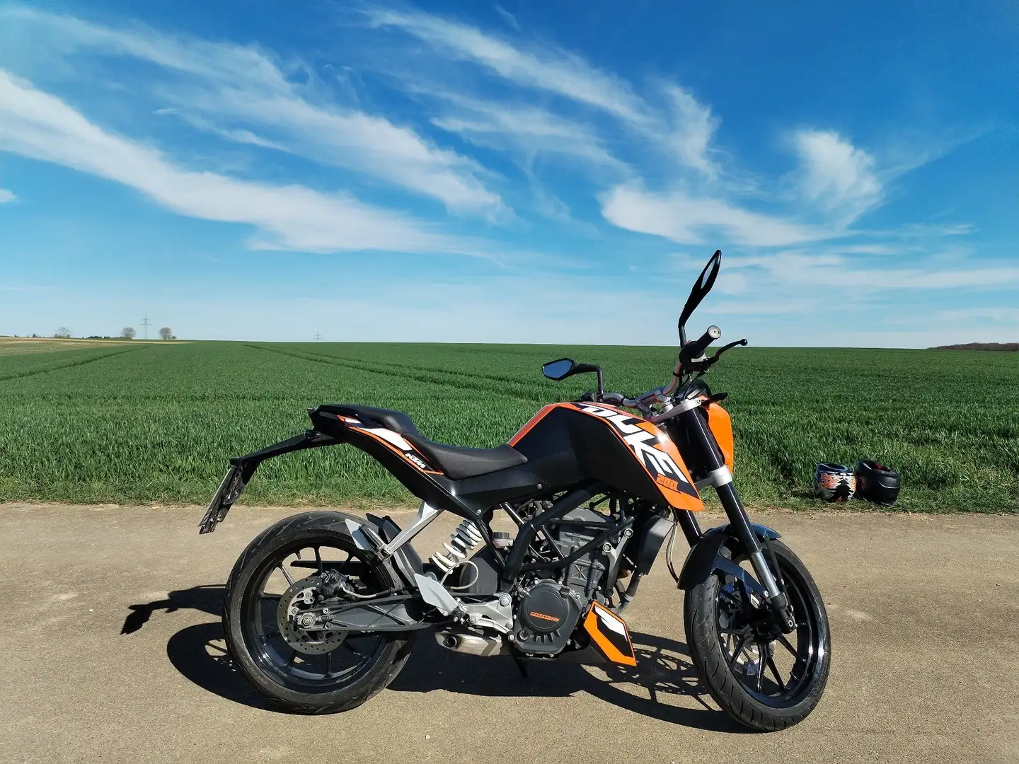 KTM 200 Duke Oranje - 1