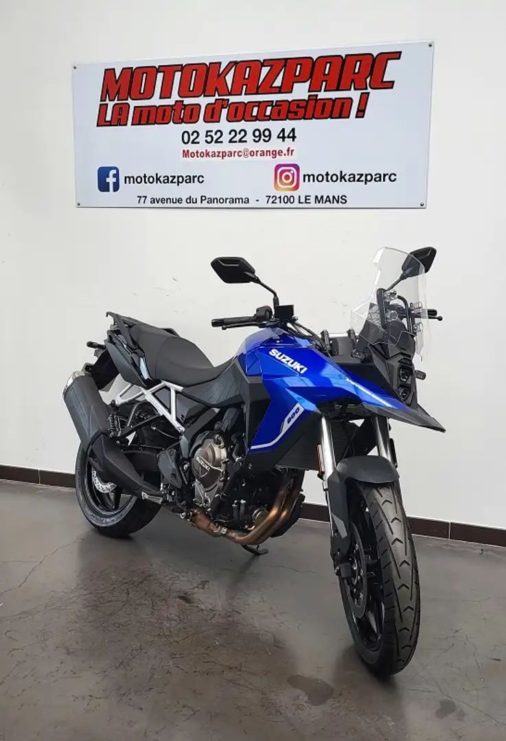 Suzuki V-Strom 800DE Bleu - 1