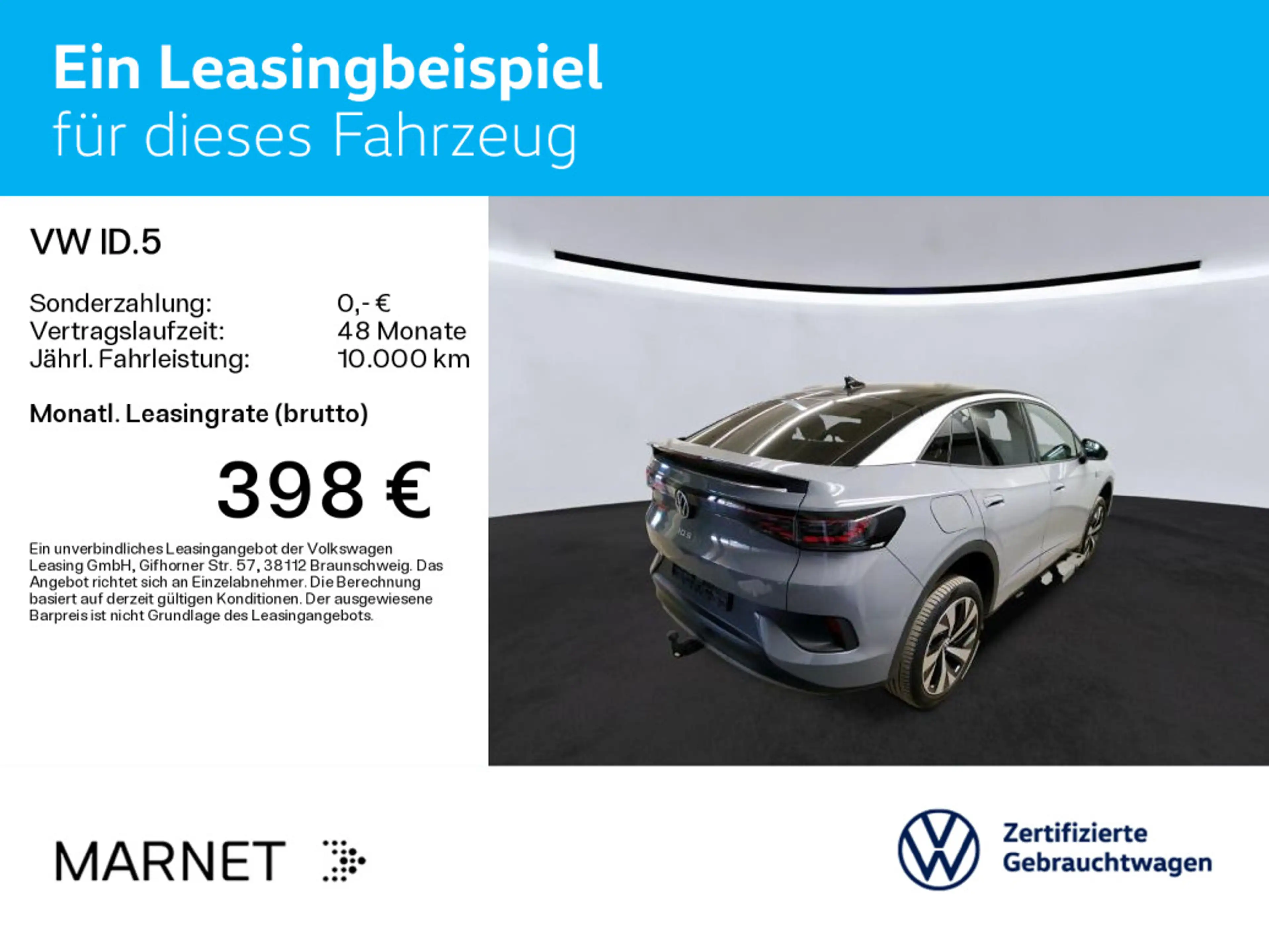Volkswagen ID.5 Pro Performance *Navi*Wärmep.*IQ-Light*AHK* — photo 3