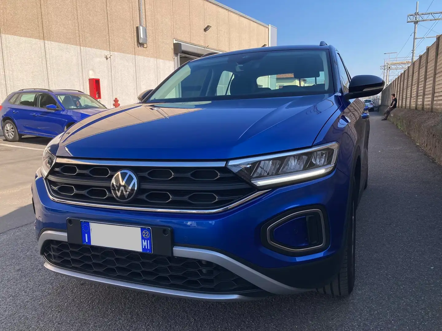 Volkswagen T-Roc T-Roc 1.0 tsi Life 110cv Blau - 1