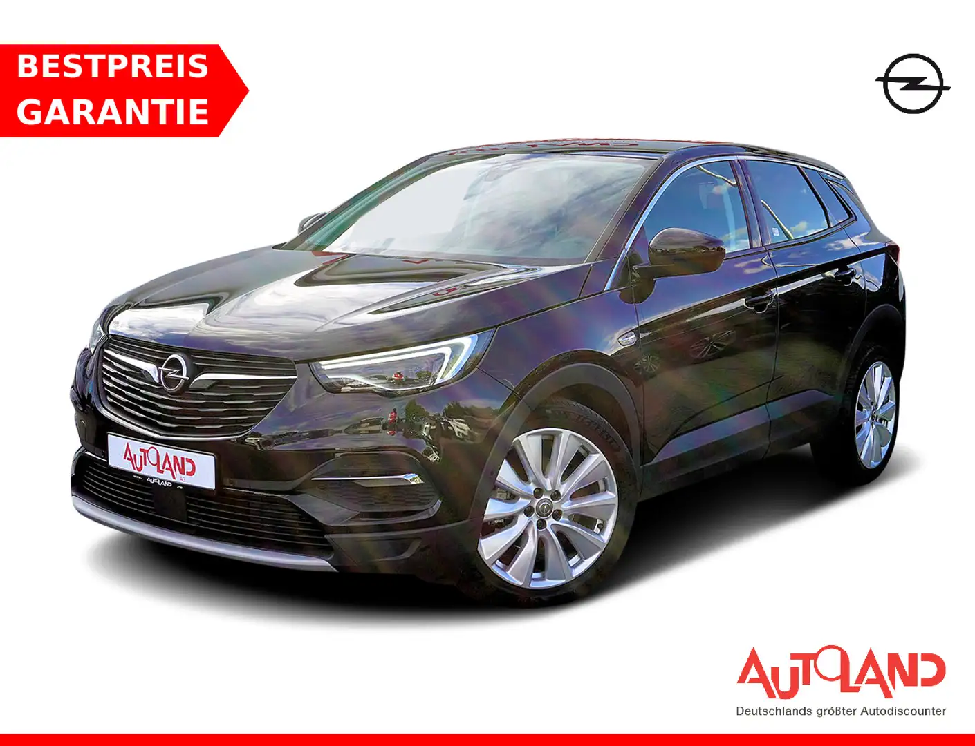Opel Grandland X 1.6 Turbo LED Navi Totwinkel Kamera Brun - 1
