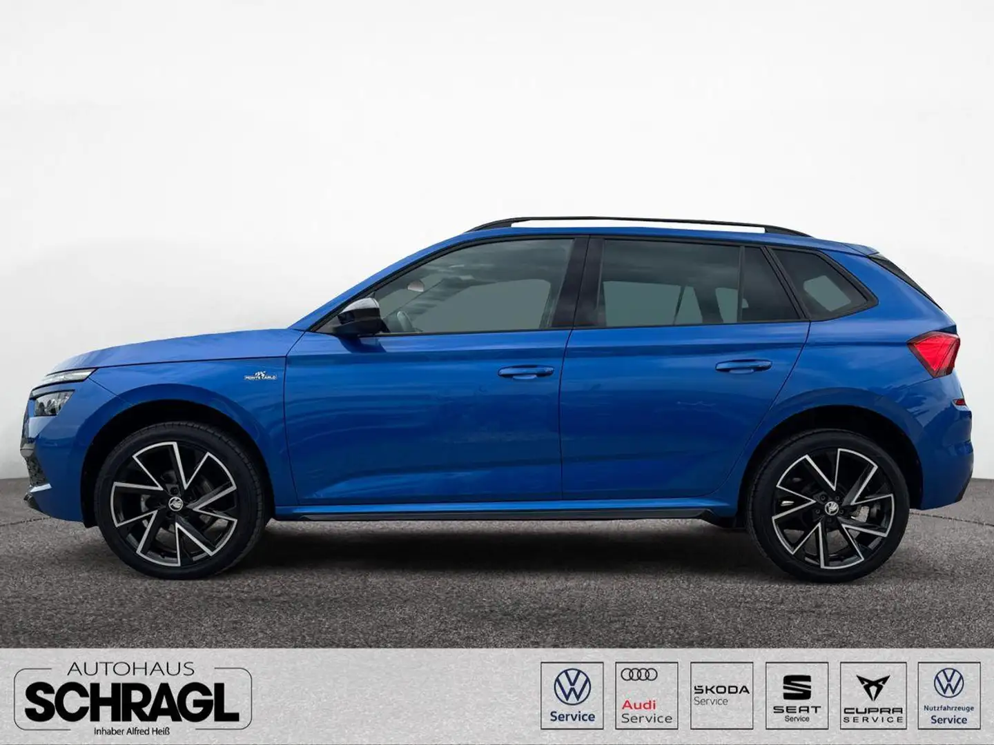 Skoda Kamiq 1.0 TSI DSG MONTE CARLO+AHK+APP+LED+ACC Blau - 2