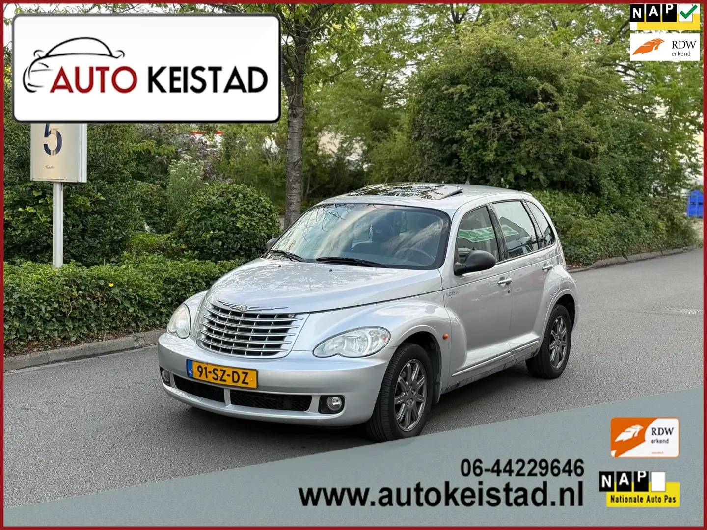 Chrysler PT Cruiser 2.4i Touring AUTOMAAT SCHUIFDAK/CARPLAY/AIRCO! Gri - 1