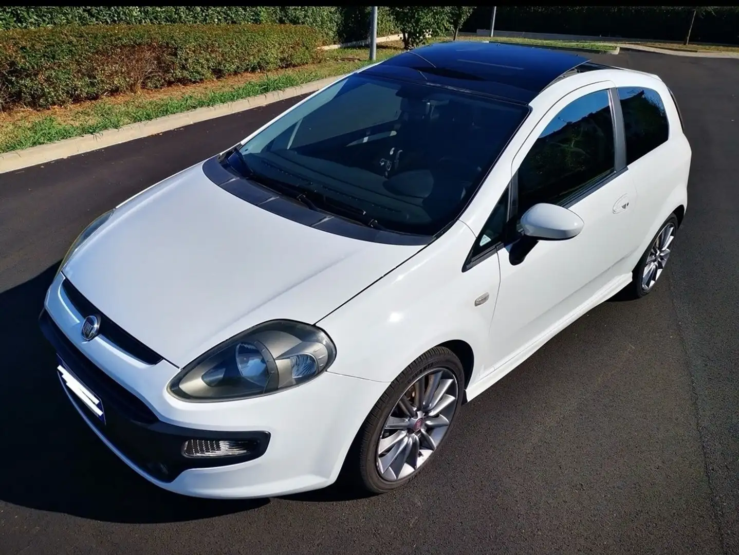 Fiat Punto Evo 3p 1.4 m-air Sport s&s 105cv Bianco - 1