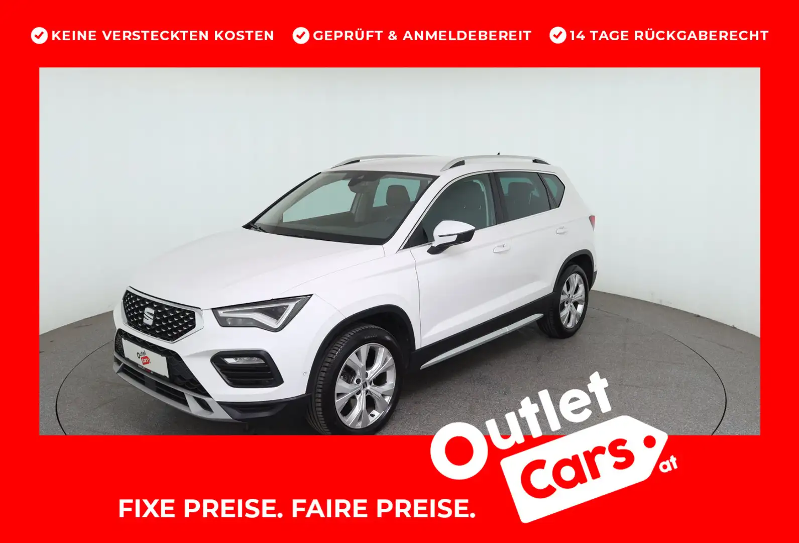 SEAT Ateca Xperience 2.0 TSI DSG 4Drive Blanc - 1
