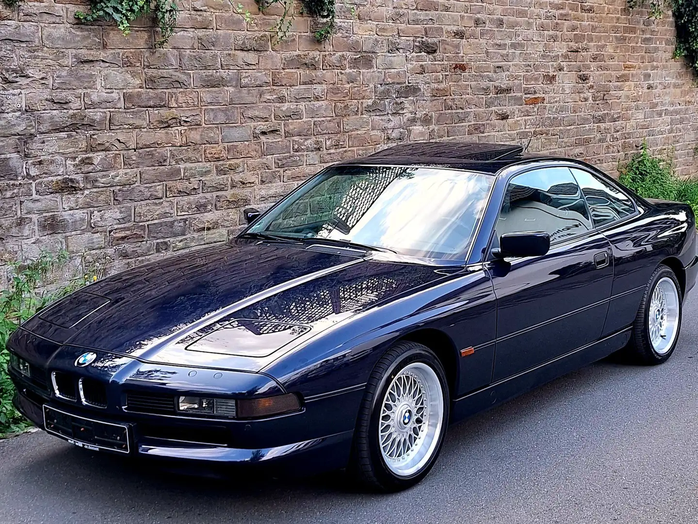 BMW 850 850Ci Automatik 1.Hand Leder ESSD Bleu - 1