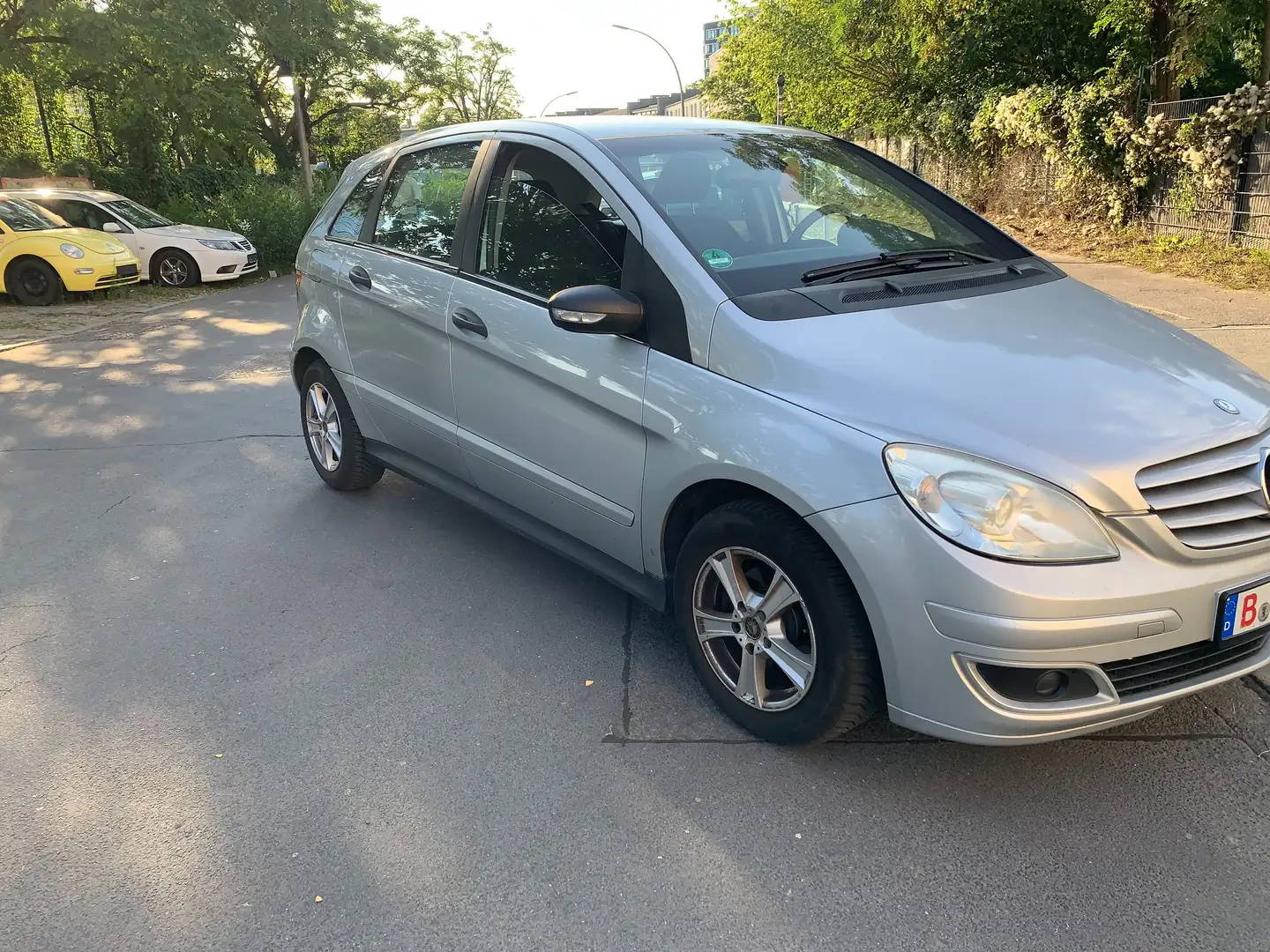 Mercedes-Benz B 170 B170+Automatik+2Hand+TÜV istNeu1Jahr Garantie Argent - 2