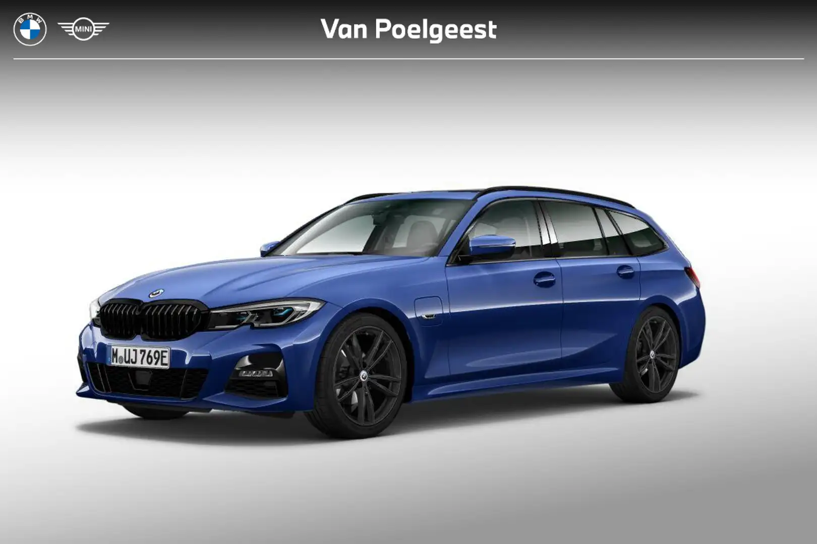 BMW 330 3 Serie Touring 330e xDrive M-Sport / Adaptief M o Bleu - 1