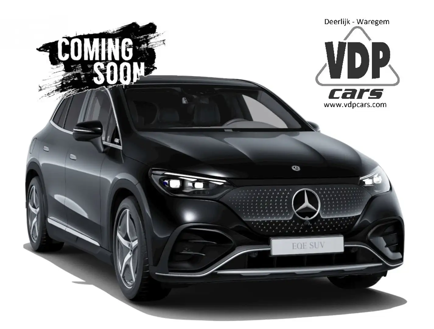 Mercedes-Benz EQE SUV 500 AMG 20'' HYPERSCREEN ACHTERAS10° PANO HUD Noir - 1