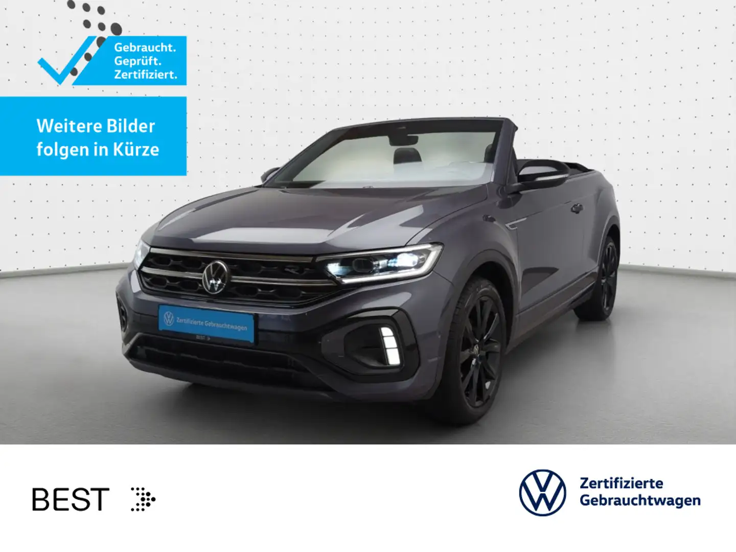 Volkswagen T-Roc 1.5 TSI DSG R-LINE*BLACK-STYLE*L Grau - 1