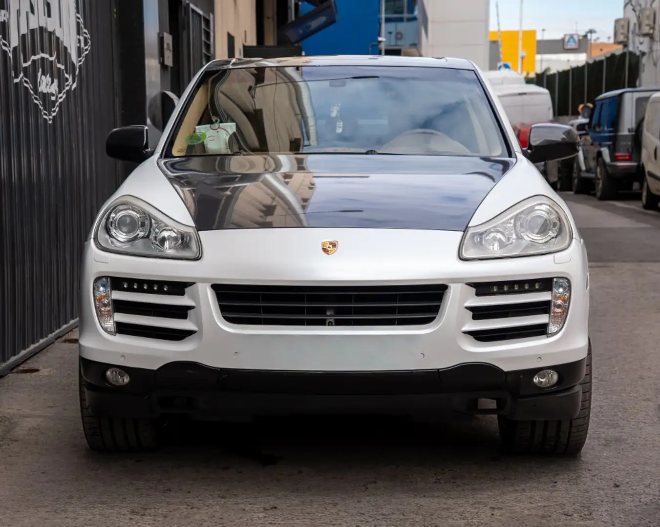 Porsche Cayenne Blanc - 2