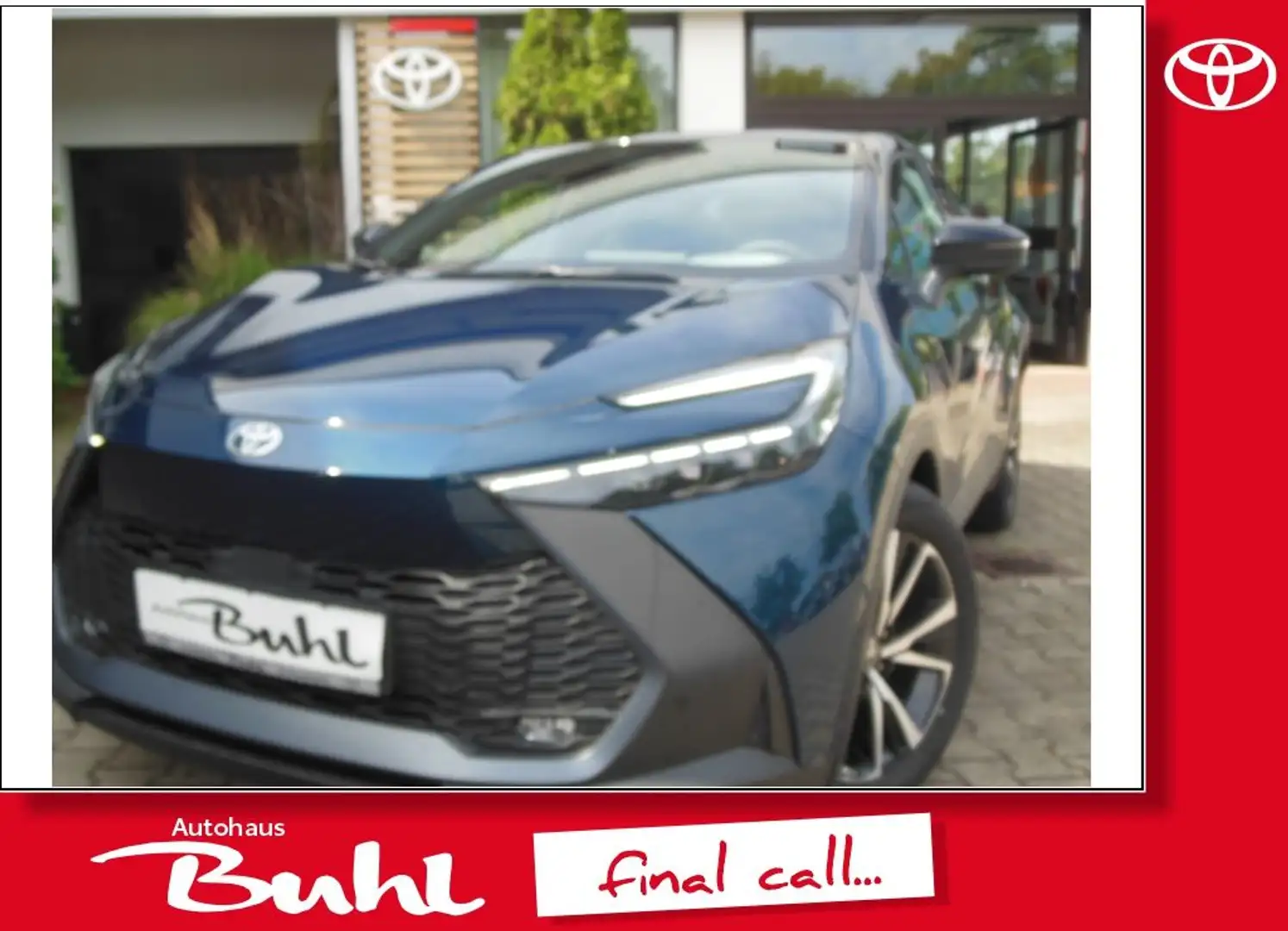 Toyota C-HR 1.8 Hybrid Teamplayer  m. Technik Paket Grün - 1