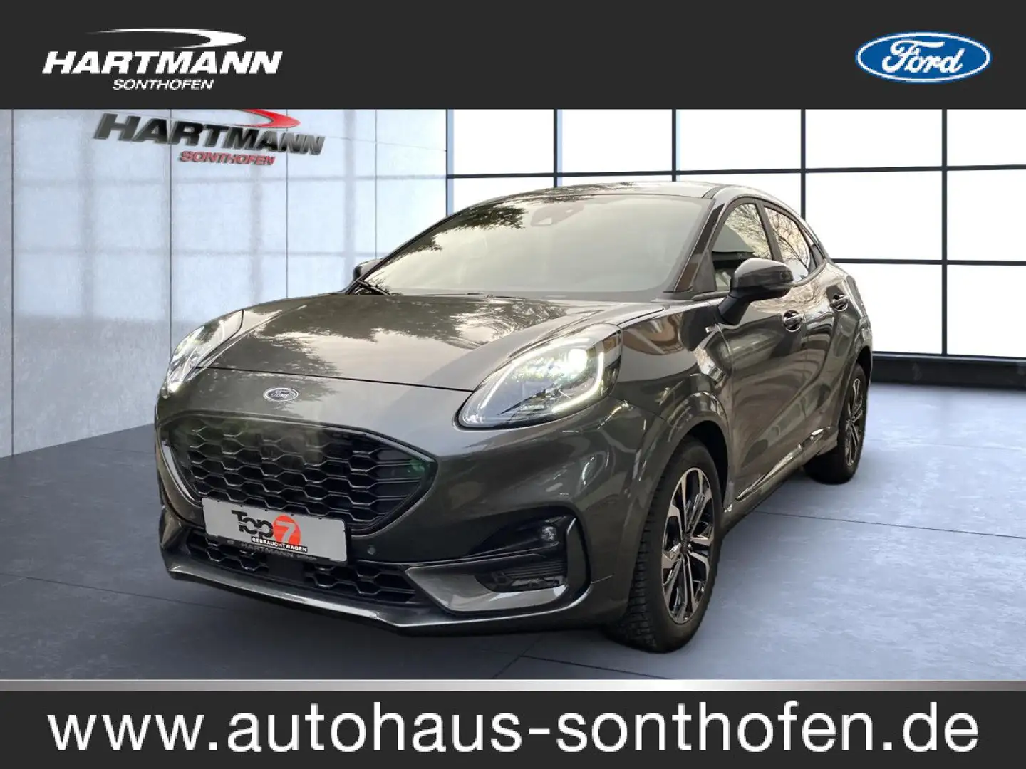 Ford Puma ST-Line Bluetooth Navi LED Klima Einparkhilfe Grau - 1