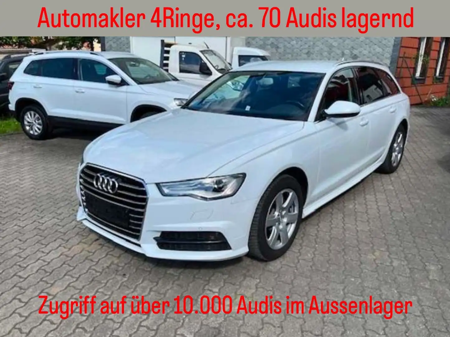 Audi A6 Avant 2,0 TDI ultra intense S-tronic Intense Weiß - 1
