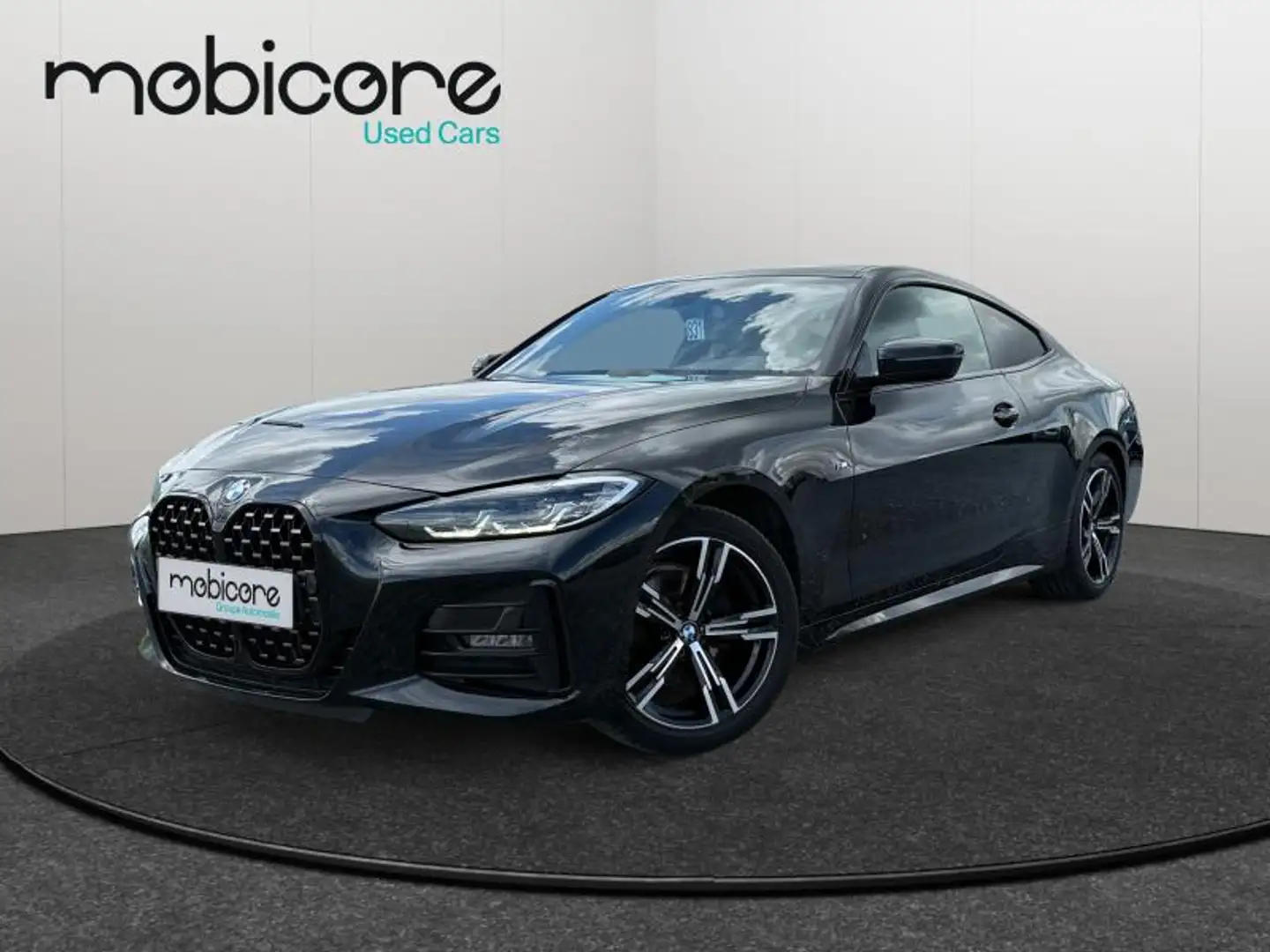 BMW 420 Coupé Pack M / Essence Zwart - 1