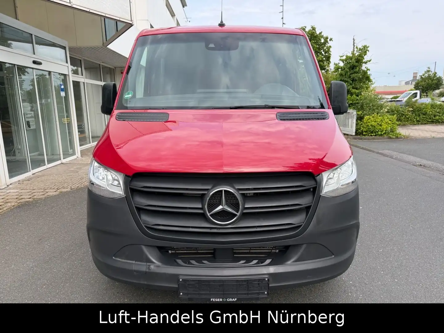 Mercedes-Benz Sprinter III Kasten FWD 214 CDI L1H1 Autom Mixto Červená - 2