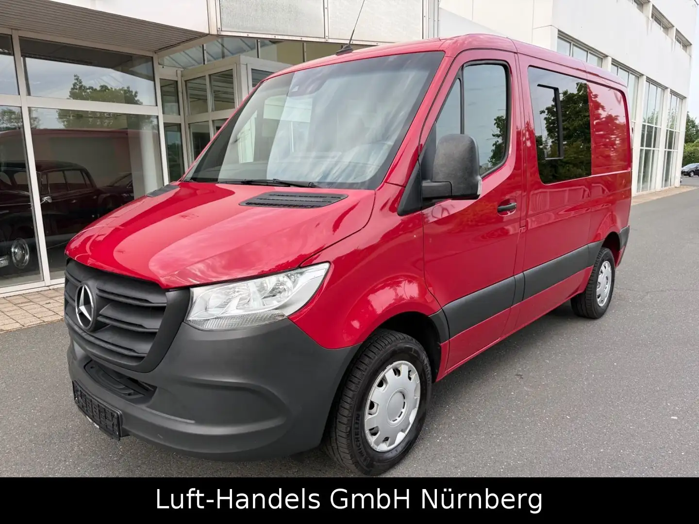Mercedes-Benz Sprinter III Kasten FWD 214 CDI L1H1 Autom Mixto Červená - 1