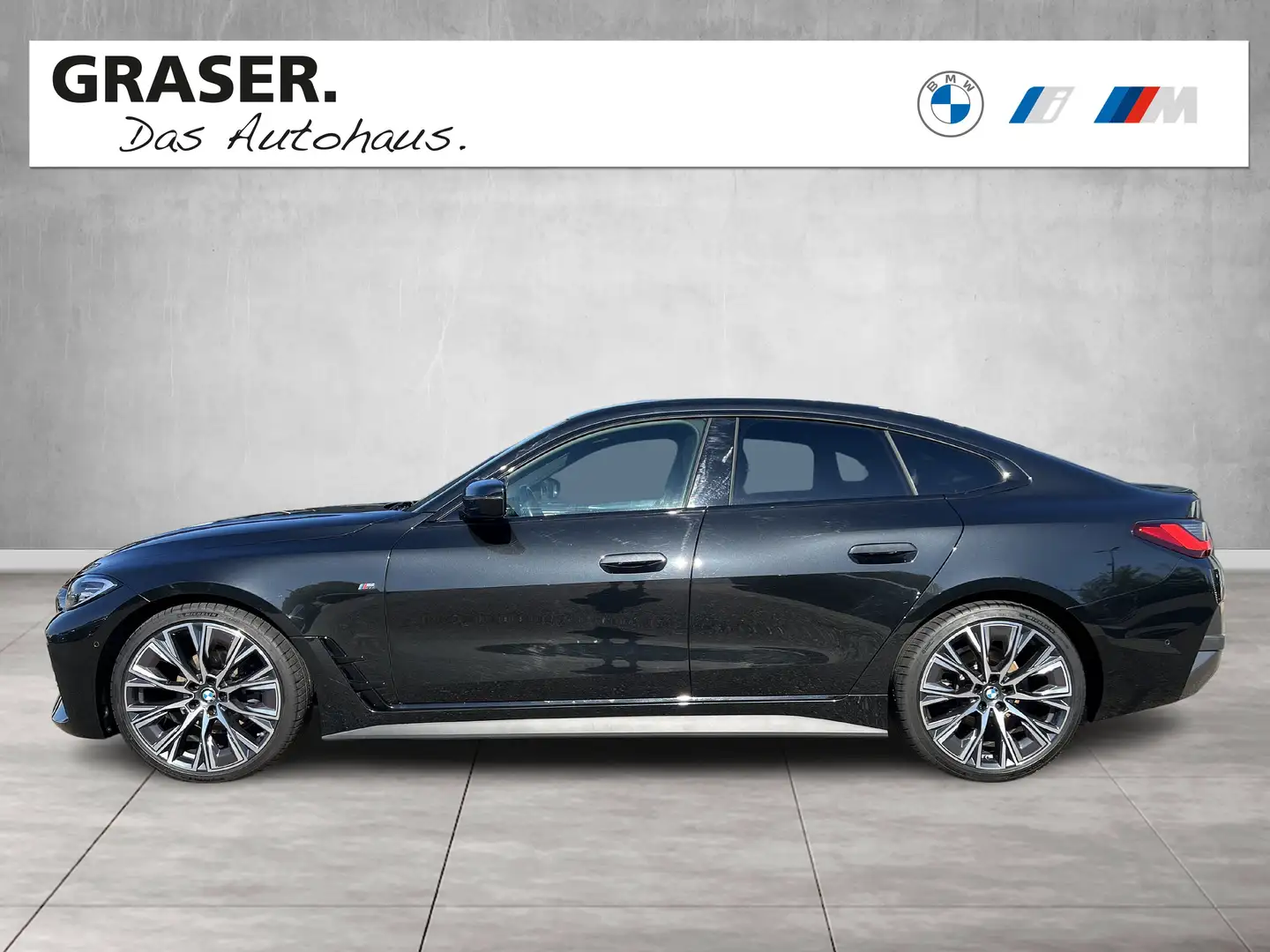 BMW 420 d xDrive Gran Coupé M Sportpaket HK HiFi DAB Negro - 2