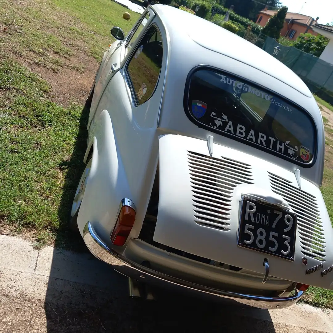 Fiat 600 Fiat 600e Abarth Blanc - 2
