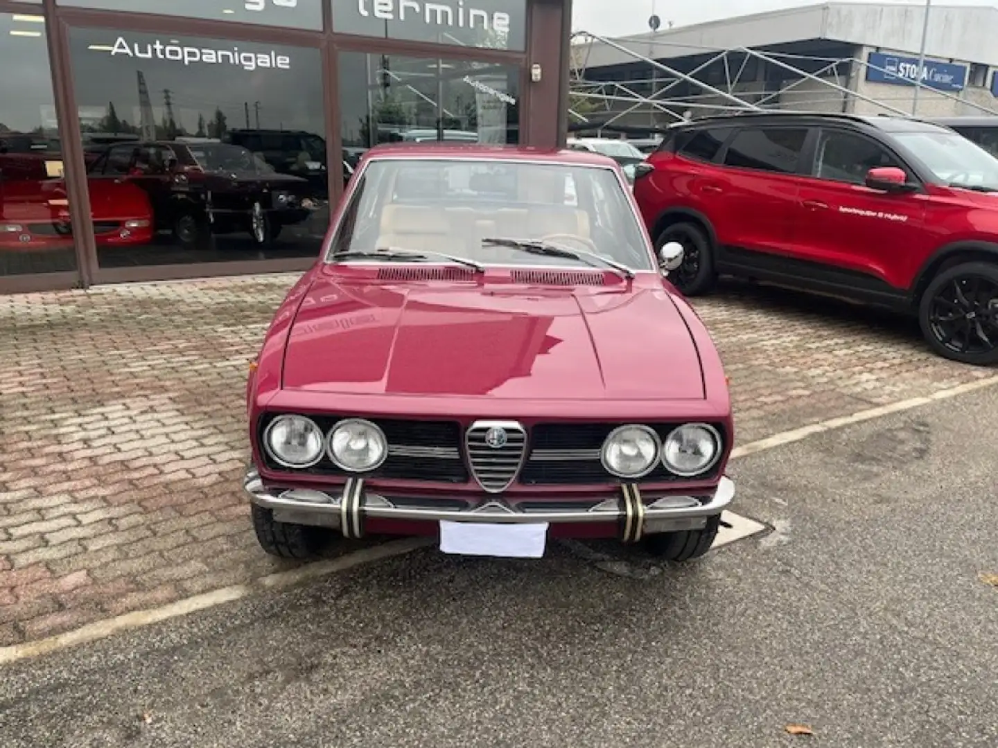 Alfa Romeo Alfetta ALFETTA 1.8 ASI Targa nera Rosso - 2