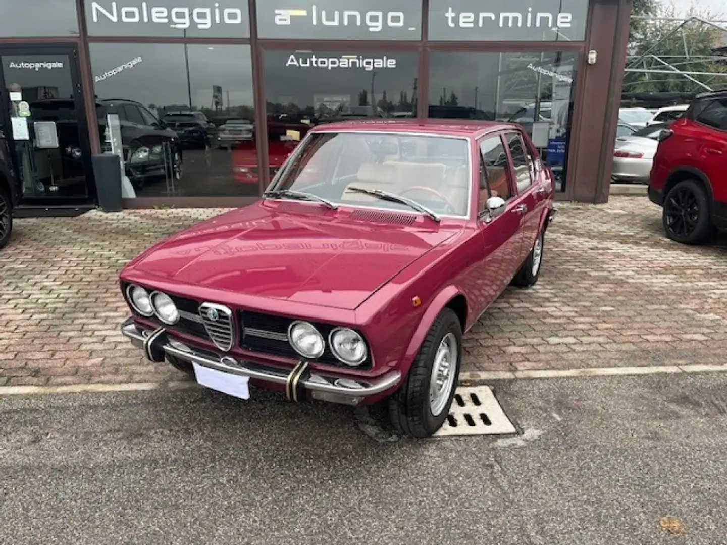 Alfa Romeo Alfetta ALFETTA 1.8 ASI Targa nera Rosso - 1