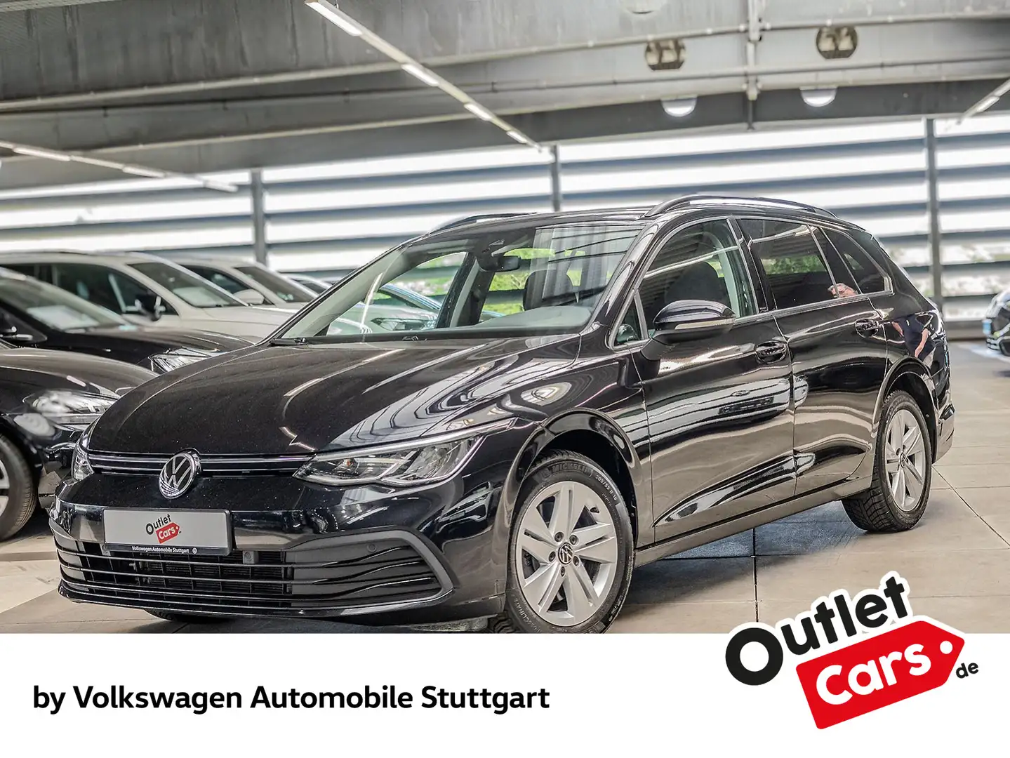 Volkswagen Golf Variant Golf 8 Life 2.0 TDI DSG Navi AHK Tempomat Schwarz - 1