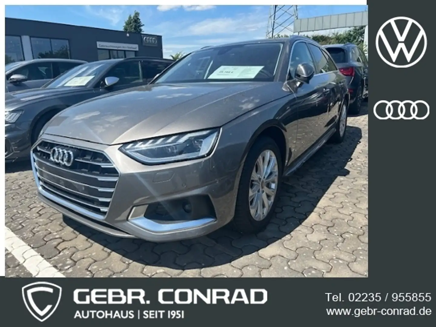 Audi A4 Avant 40 TDI "advanced", NP: 72.000 € Gris - 1
