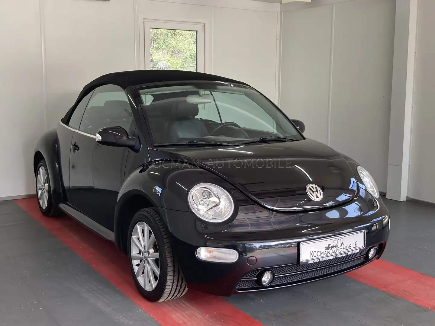 Volkswagen New Beetle 1.6 *Leder*Alu*Sitzheizung**Airbag-Meldung Negro - 1