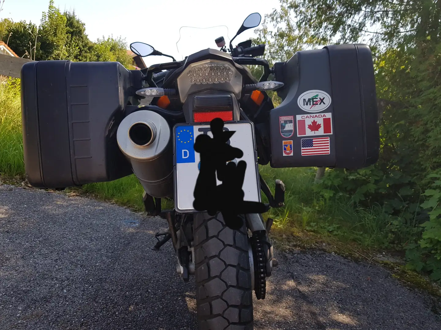 BMW F 650 GS inkl. Vario Koffer Ezüst - 2