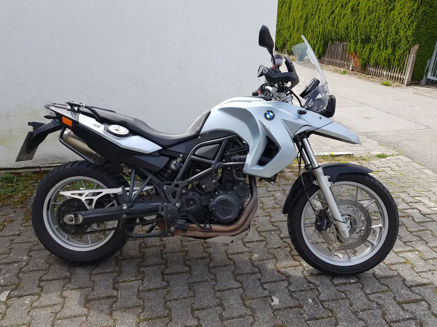 BMW F 650 GS inkl. Vario Koffer Ezüst - 1