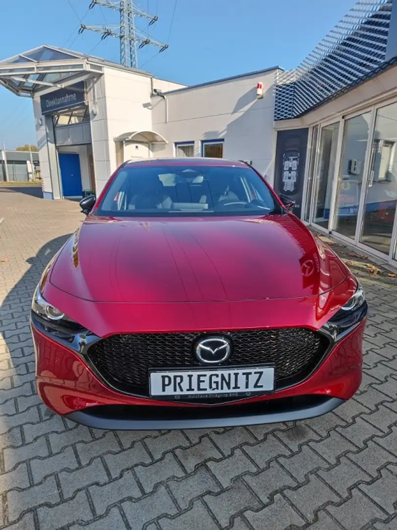Mazda 3 2.5L e-SKYACTIV G 140ps Voll-LED Scheinwerfer, Sit Rosso - 2