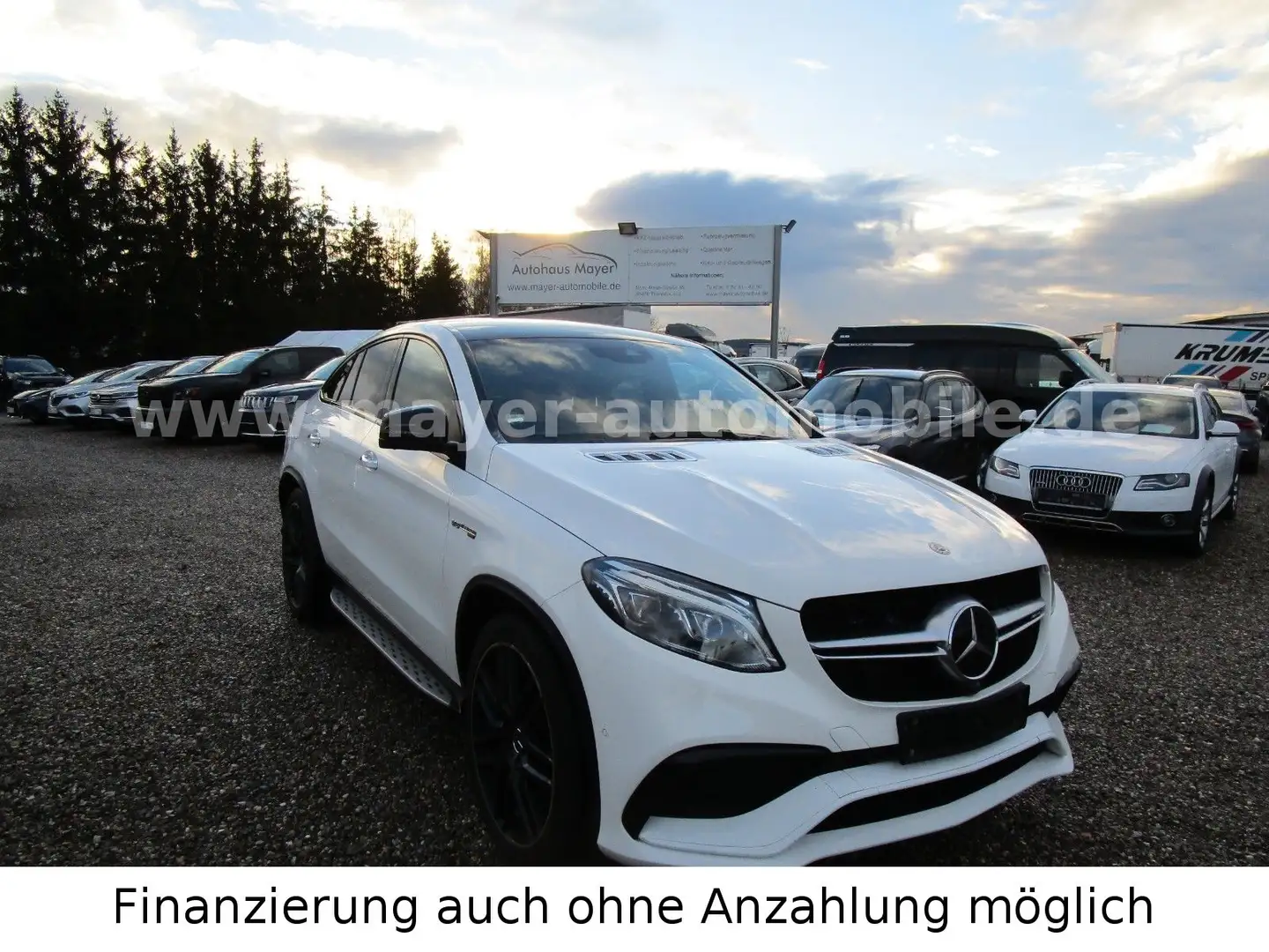 Mercedes-Benz GLE 63 AMG Coupe GLE 63 AMG 4Matic Blanc - 1
