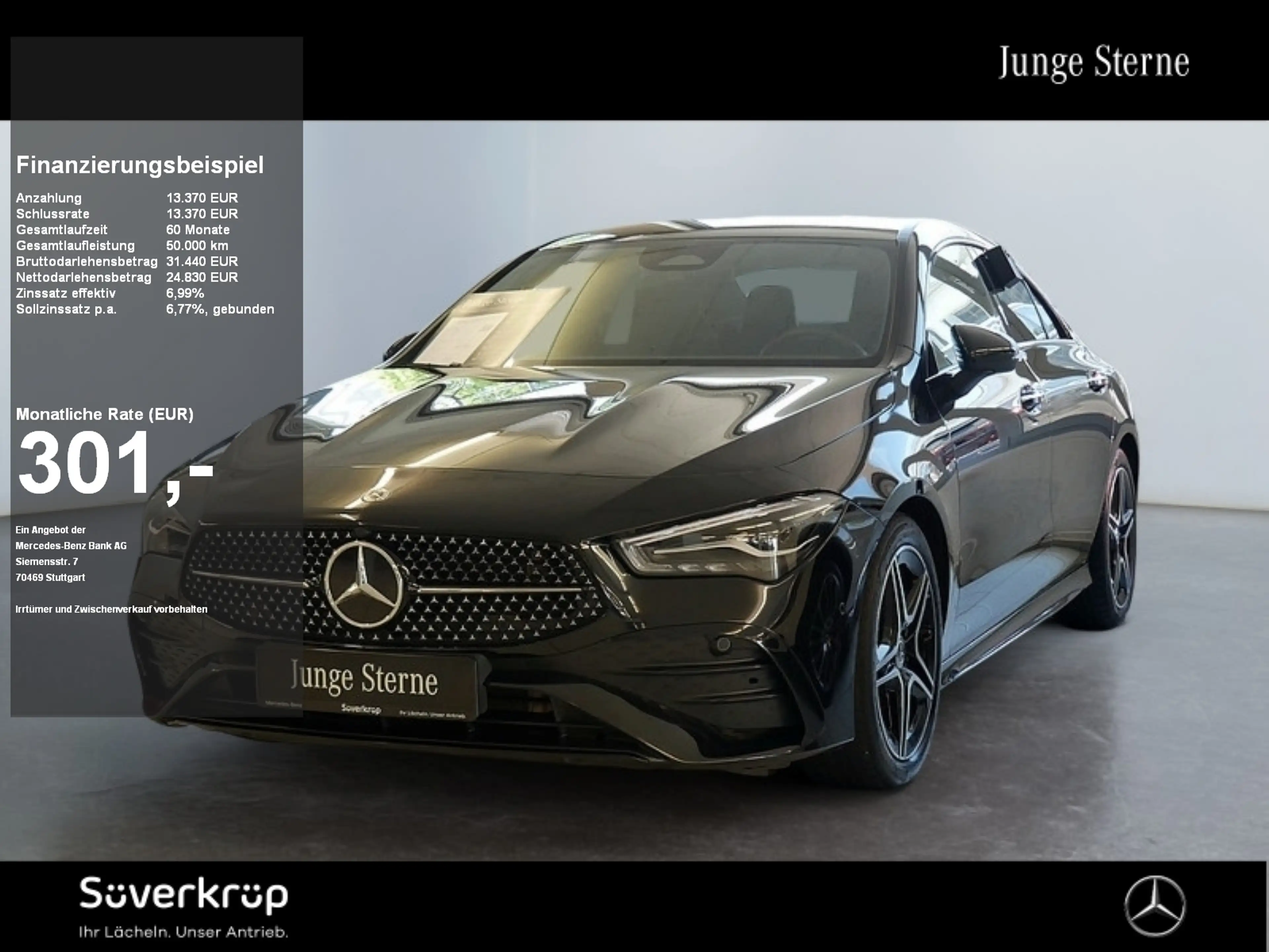 Mercedes-Benz CLA 200 d Coupé , AMG BURM NIGHT PREMIUM DISTR