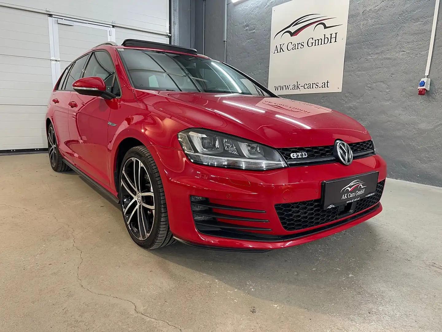 Volkswagen Golf Variant 2,0 TDI GTD DSG*Panorama*Navi*Rückfahrkamer*Sit... Rosso - 1