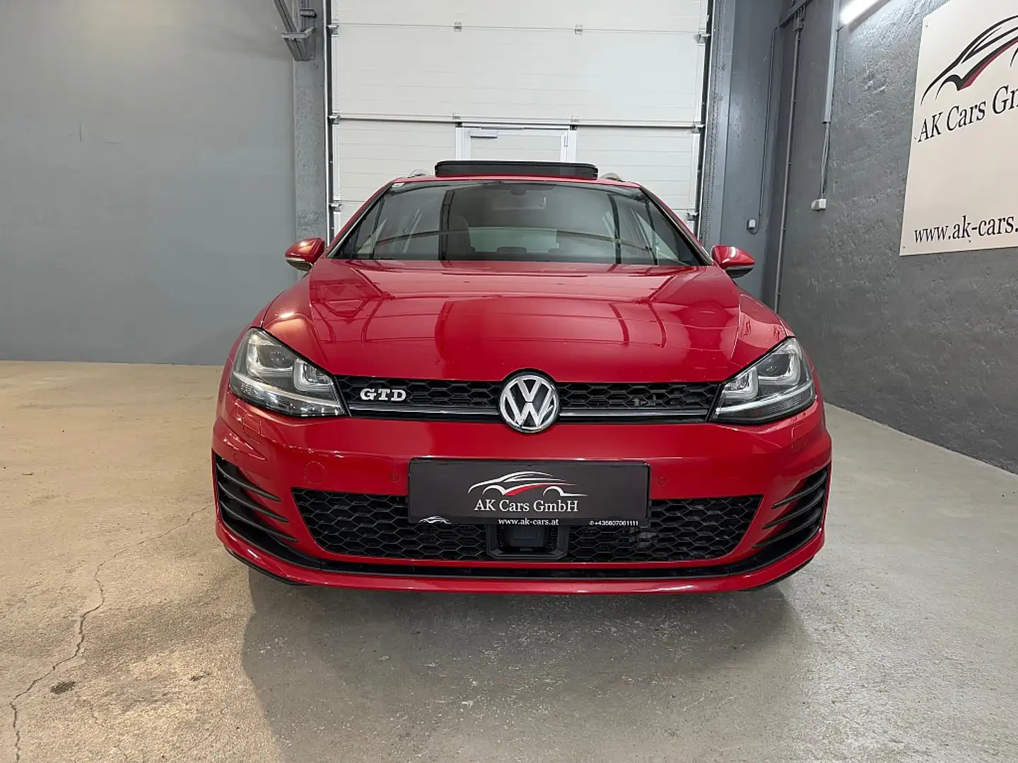Volkswagen Golf Variant 2,0 TDI GTD DSG*Panorama*Navi*Rückfahrkamer*Sit... Rosso - 2