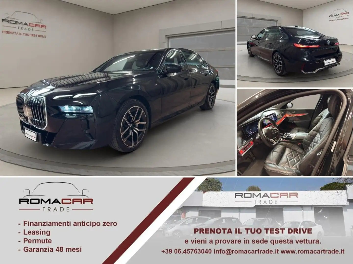 BMW 740 d xDrive Msport VISIBILE SU APPUNTAMENTO IN SEDE! Černá - 1