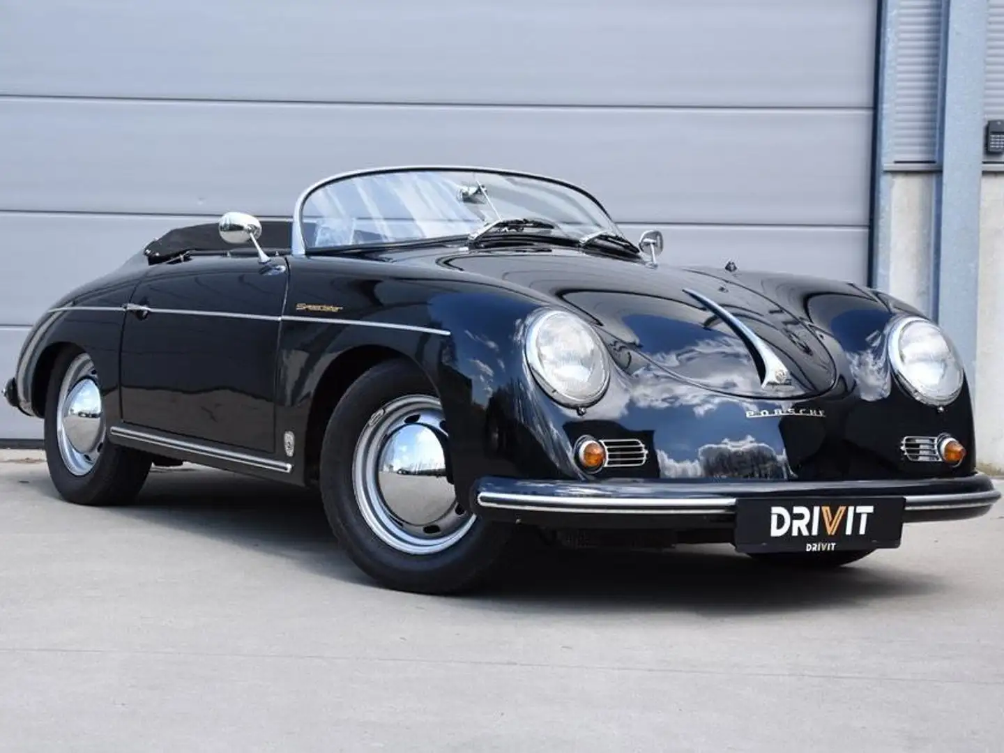Porsche 356 *** APAL / BELGIUM REGISTRATION / REPLICA *** Czarny - 2