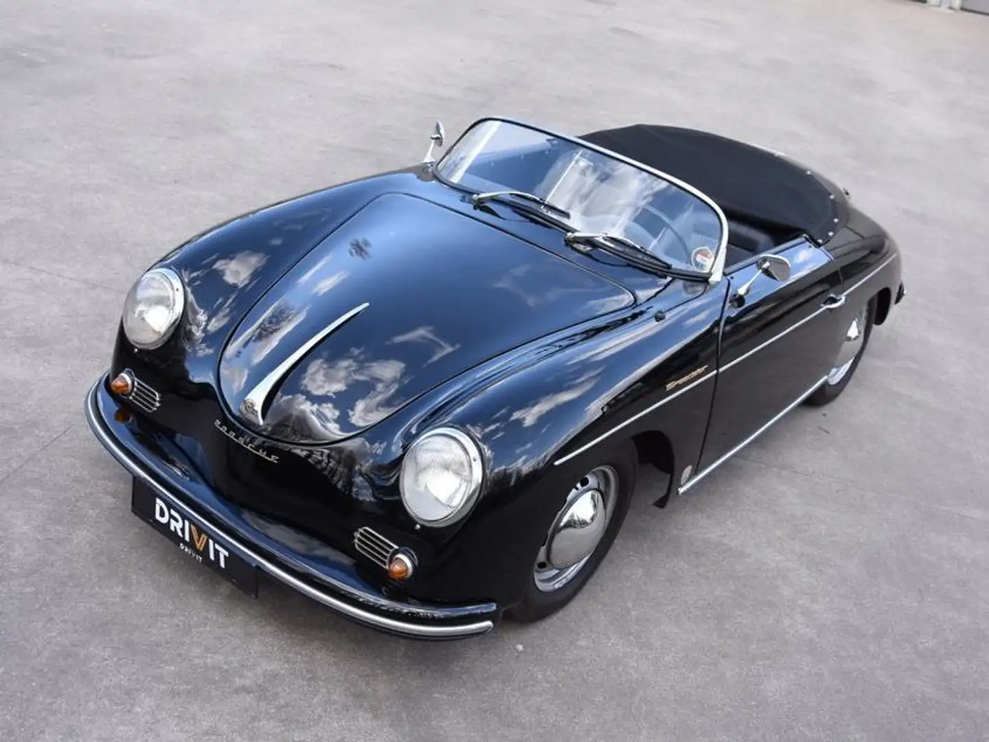 Porsche 356 *** APAL / BELGIUM REGISTRATION / REPLICA *** Black - 1