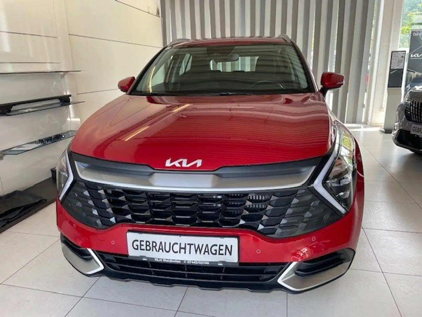 Kia Sportage Silber UVO 1,6TGDI DCT7 48V Rot - 1