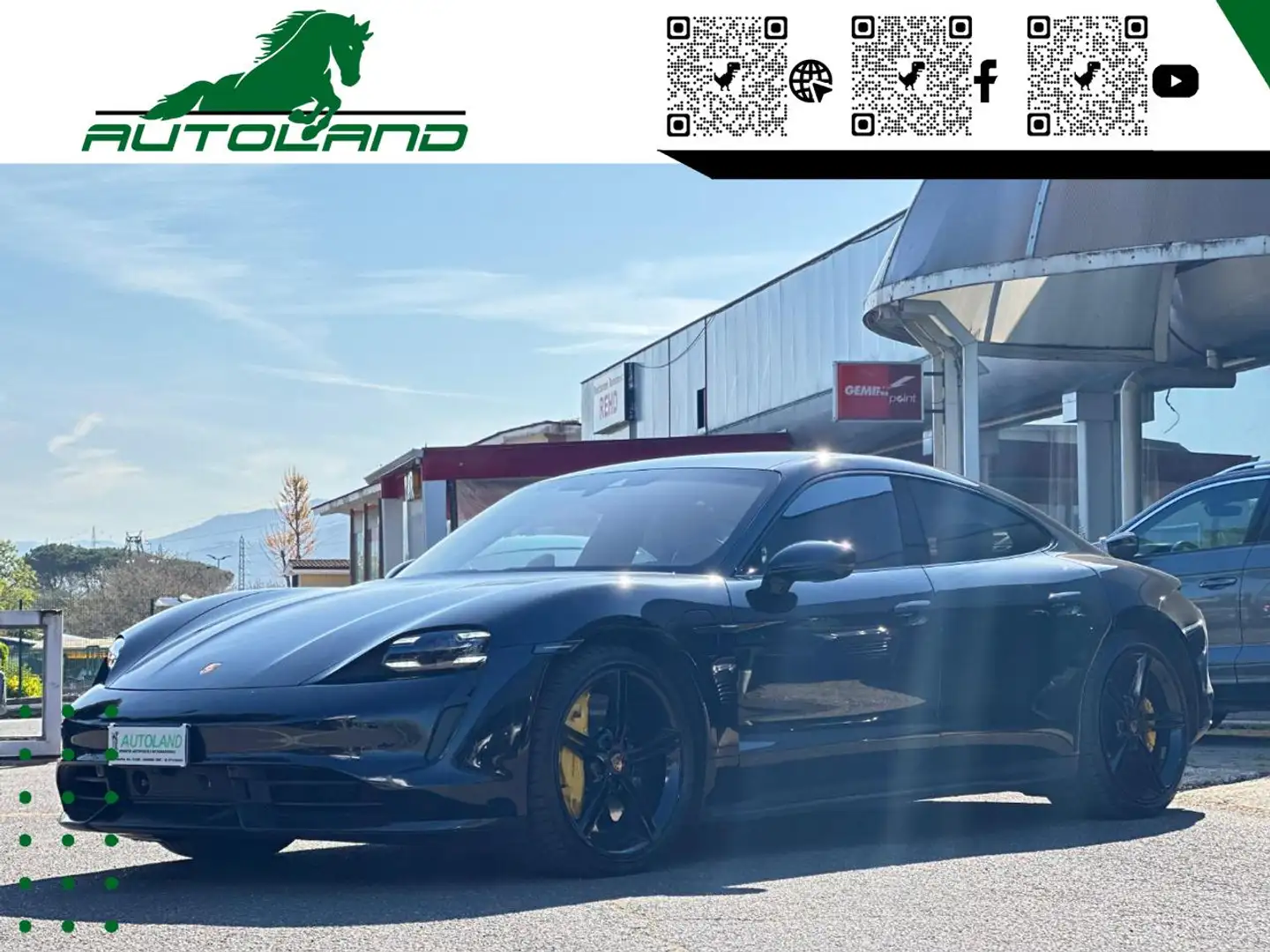 Porsche Taycan Turbo S IVA DET Full Optional Nero - 1