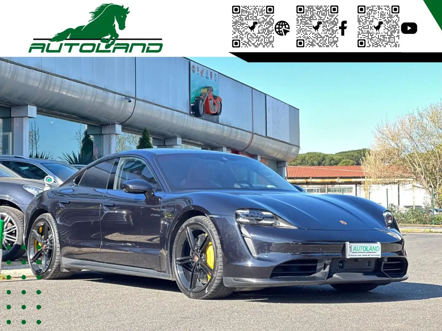 Porsche Taycan Turbo S IVA DET Full Optional Nero - 2