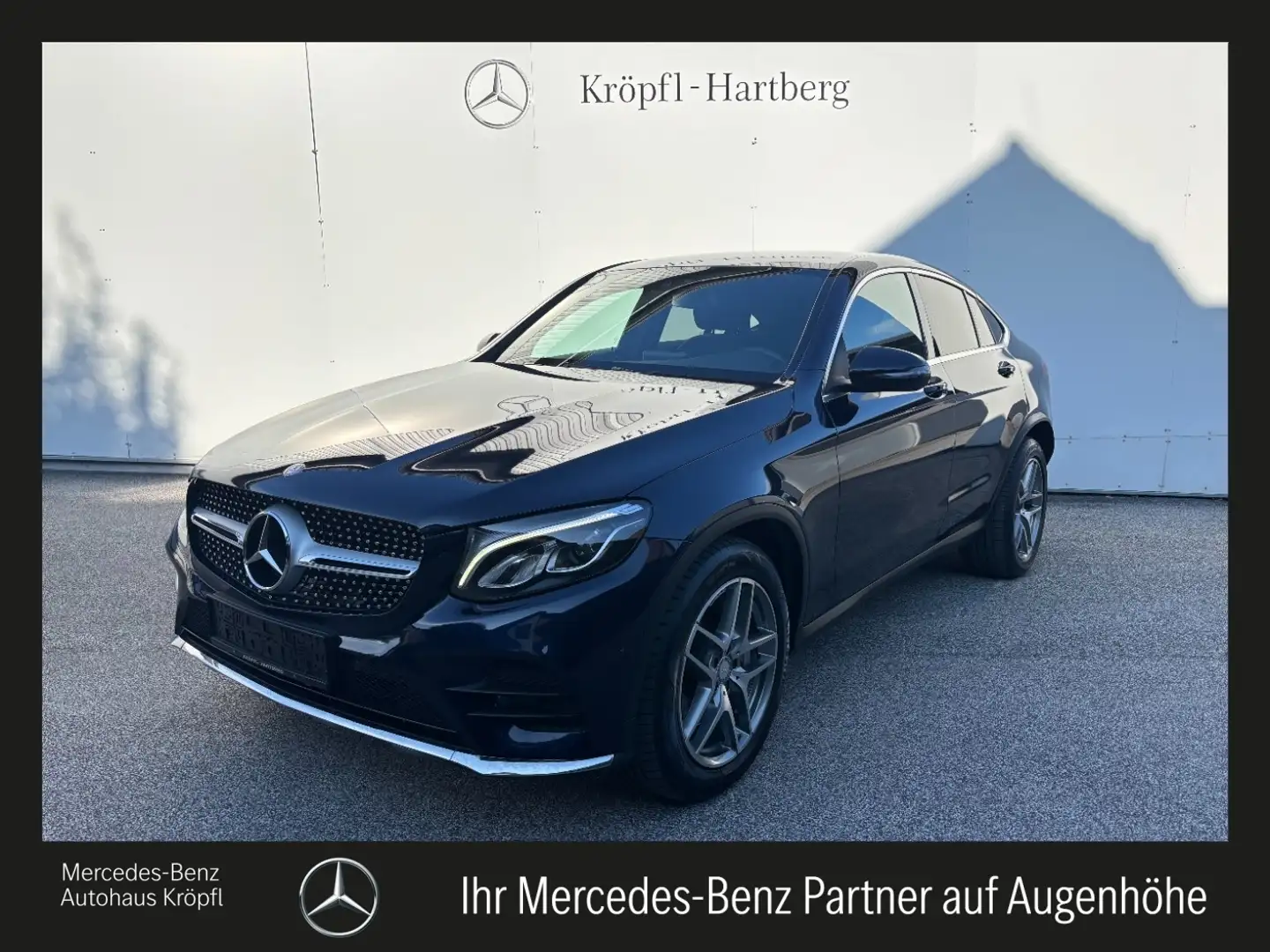Mercedes-Benz GLC 220 d 4MATIC Coupé PTS Shz Ambi Sportpaket Blau - 1