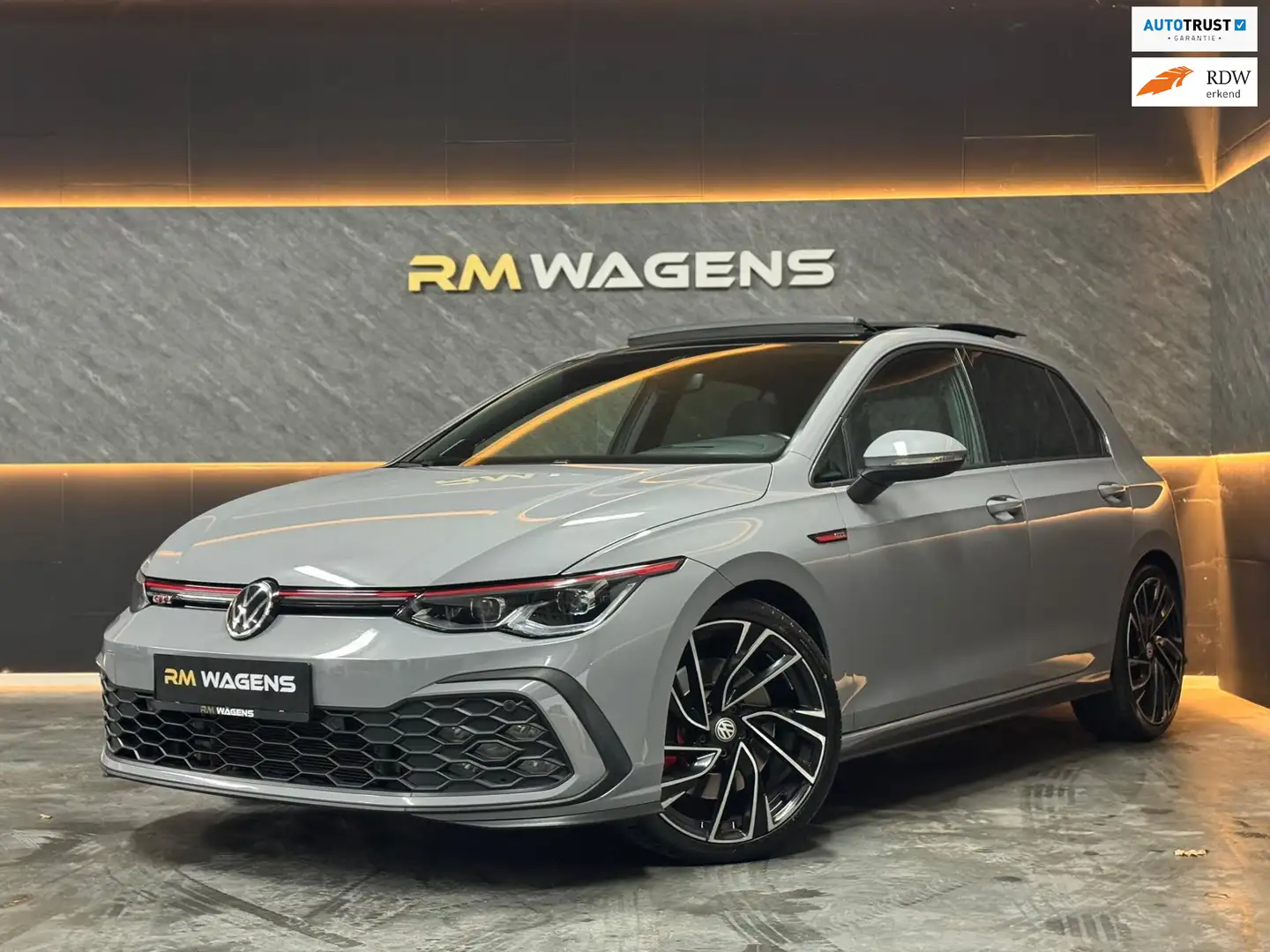 Volkswagen Golf GTI 2.0 TSI GTI|PANO|H&K|HUD|KEYLESS|IQ|CAM|SFEERV|STO Gris - 1