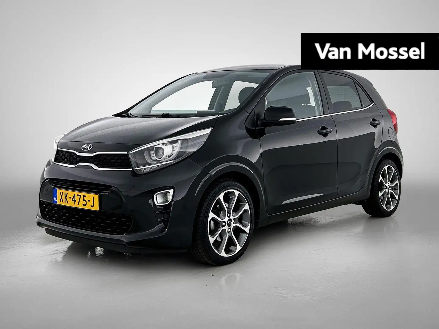 Kia Picanto 1.0 CVVT Design Edition Navi / ECC / LM Velgen Zwart - 1