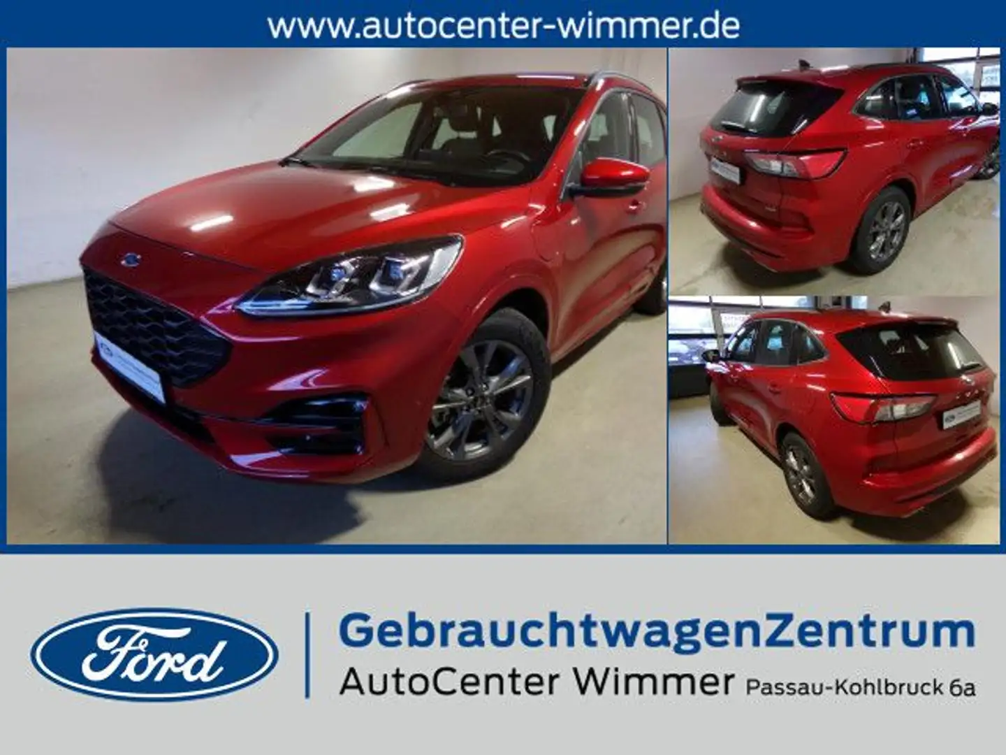 Ford Kuga 2.5 Duretec PHEV ST-LINE Rosso - 1
