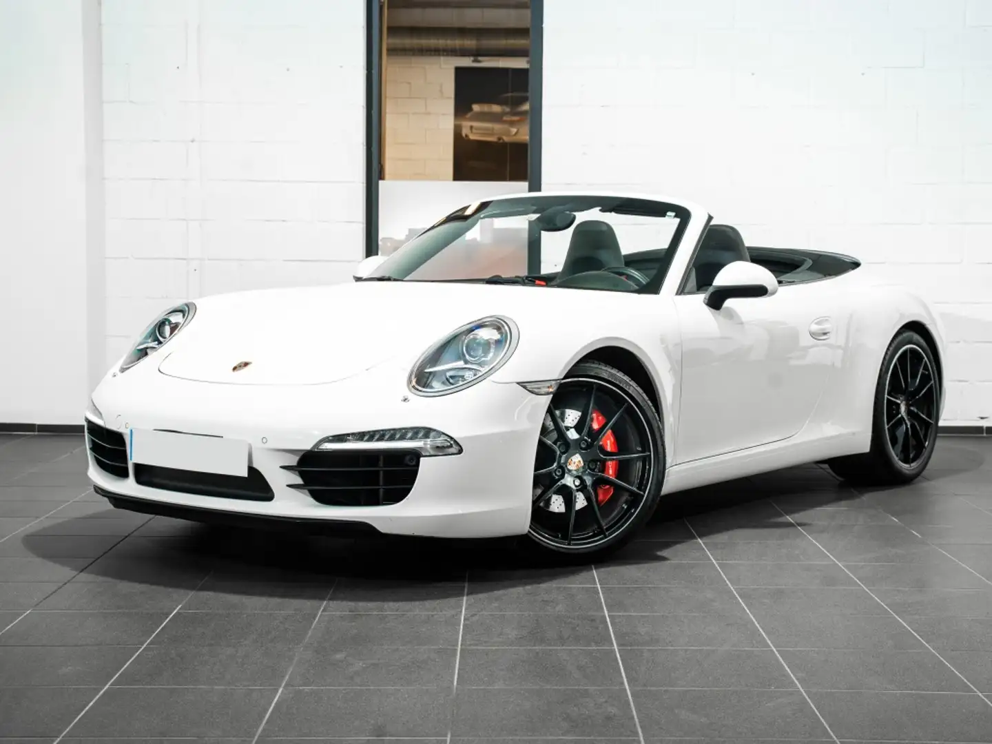Porsche 991 Carrera S Cabriolet Blanc - 1