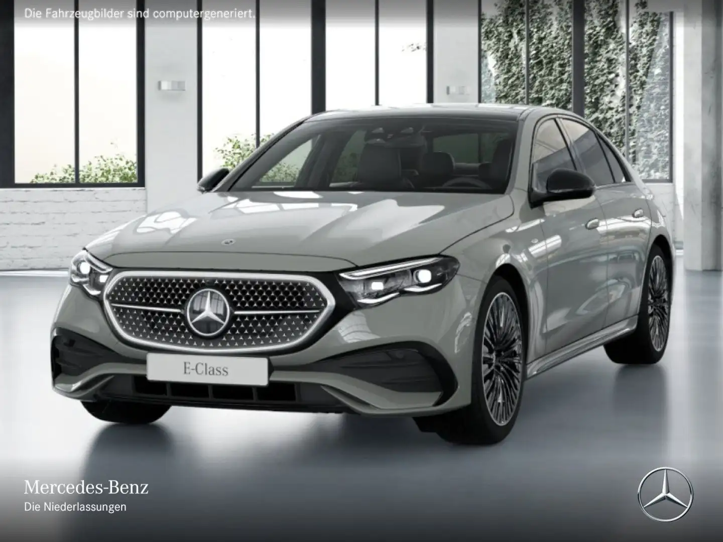 Mercedes-Benz E 300 de Hybrid Edition AMG-Line Sportpaket Night Grijs - 2