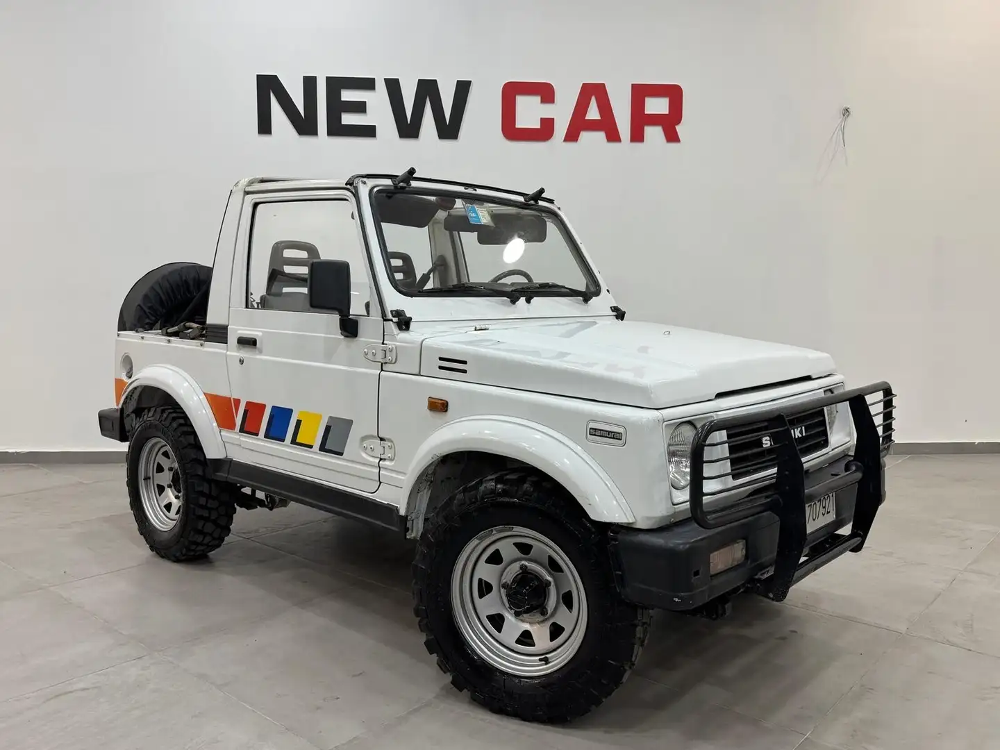 Suzuki SJ Samurai SJ410 Cabriolet De Luxe CABRIO SOLI 51.000 KM Blanc - 2