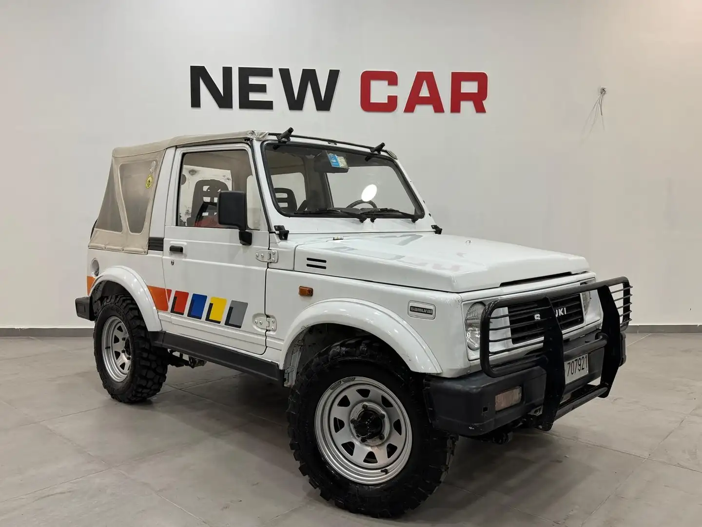 Suzuki SJ Samurai SJ410 Cabriolet De Luxe CABRIO SOLI 51.000 KM Blanc - 1